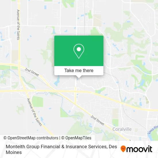 Monteith Group Financial & Insurance Services map