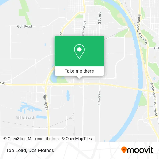 Top Load map