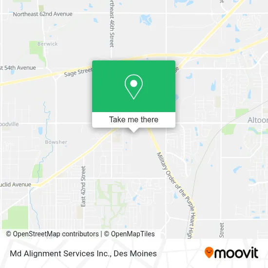 Md Alignment Services Inc. map