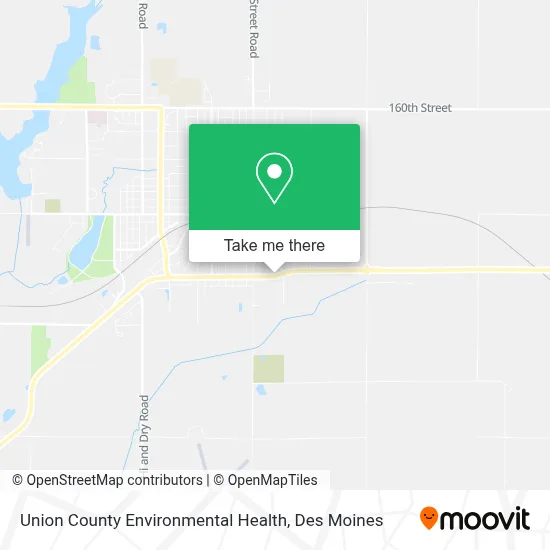 Union County Environmental Health map