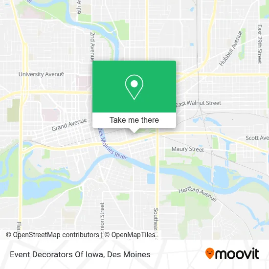 Event Decorators Of Iowa map