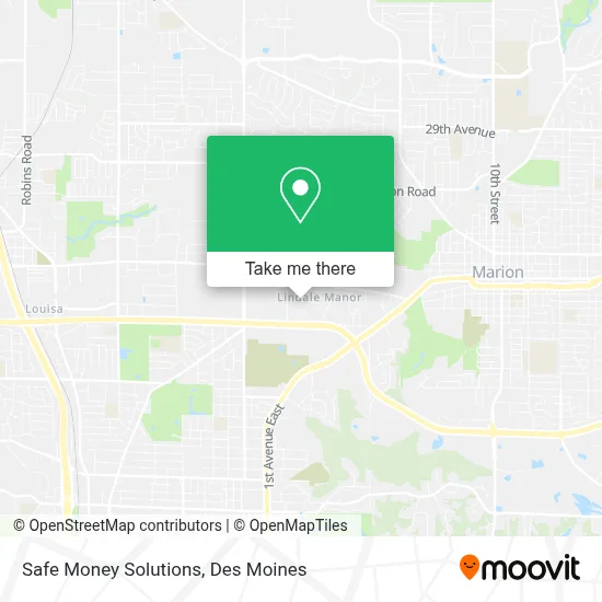 Safe Money Solutions map