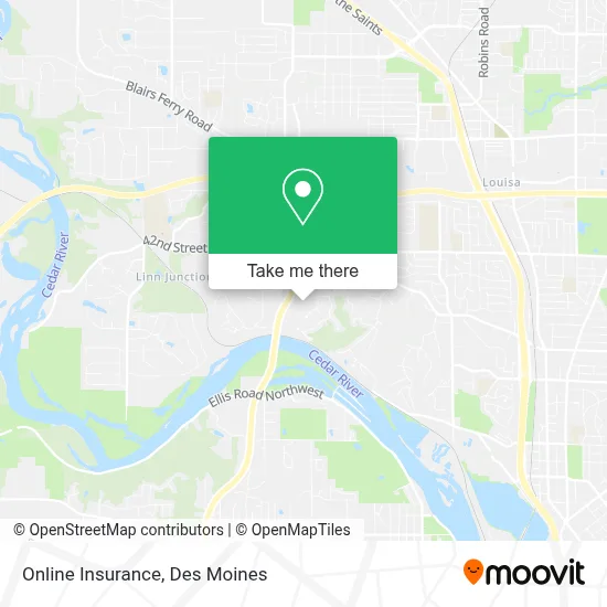 Online Insurance map