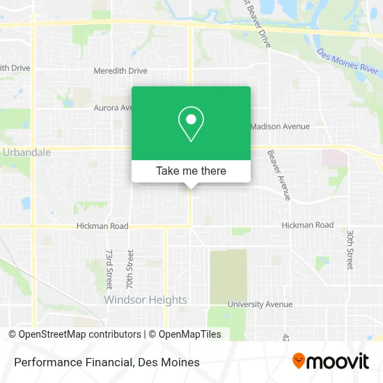 Performance Financial map