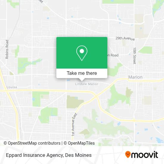 Eppard Insurance Agency map