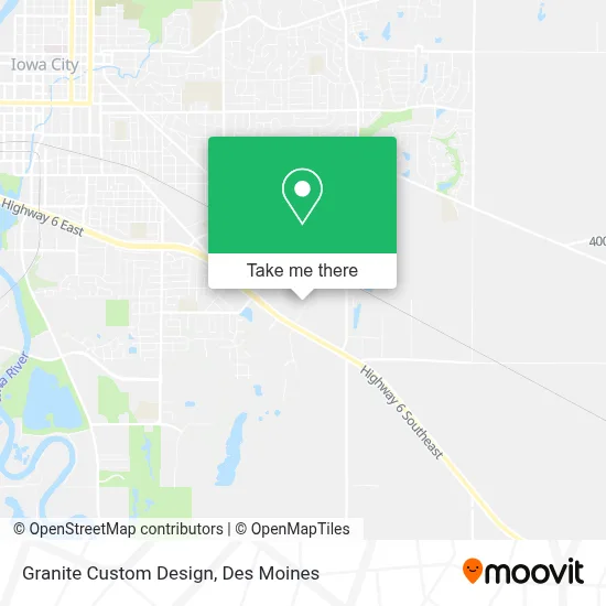 Granite Custom Design map