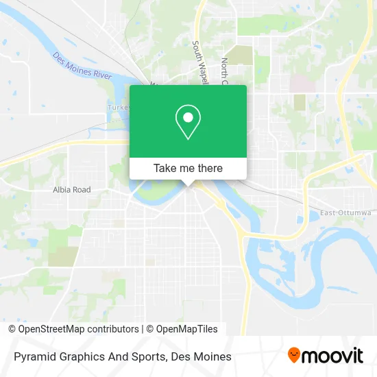 Pyramid Graphics And Sports map