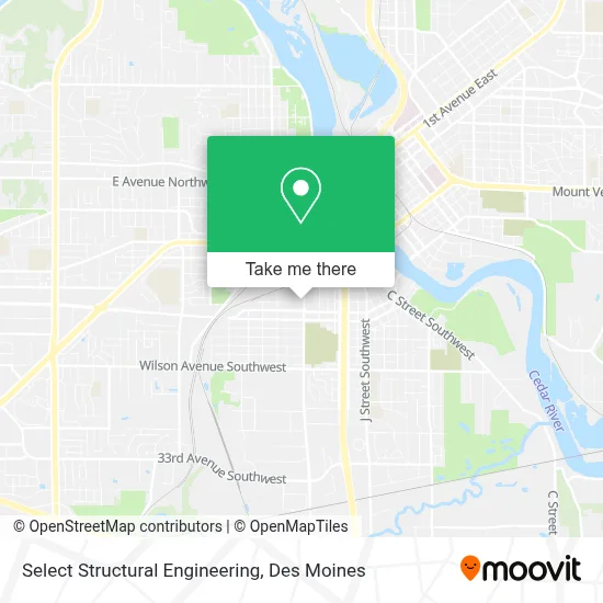 Select Structural Engineering map