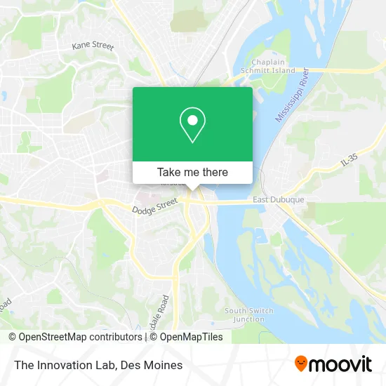 The Innovation Lab map