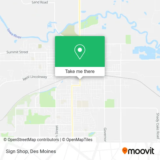 Sign Shop map