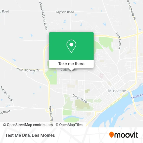 Test Me Dna map
