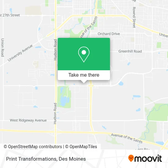 Print Transformations map