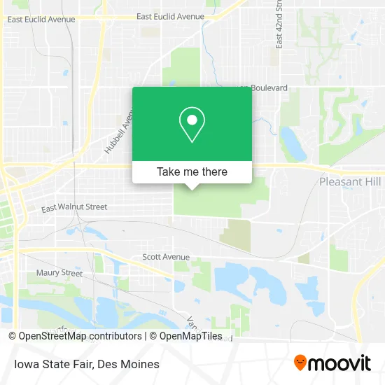Iowa State Fair map