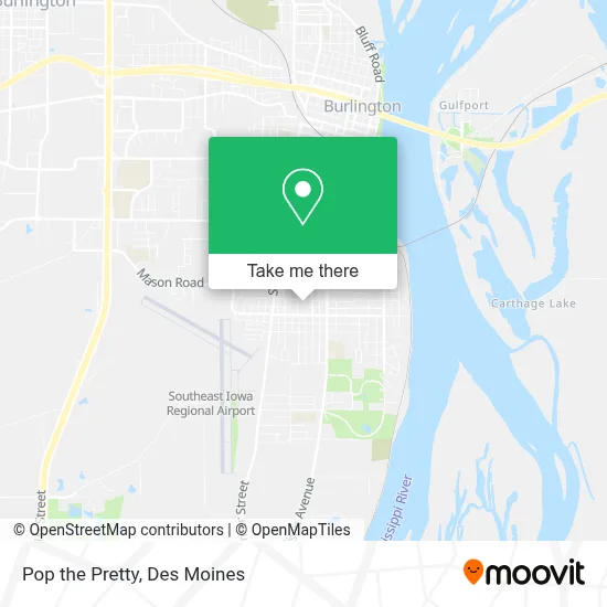 Pop the Pretty map