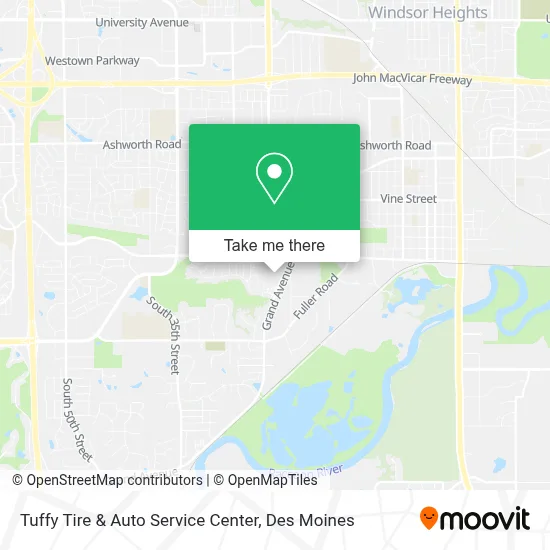 Tuffy Tire & Auto Service Center map