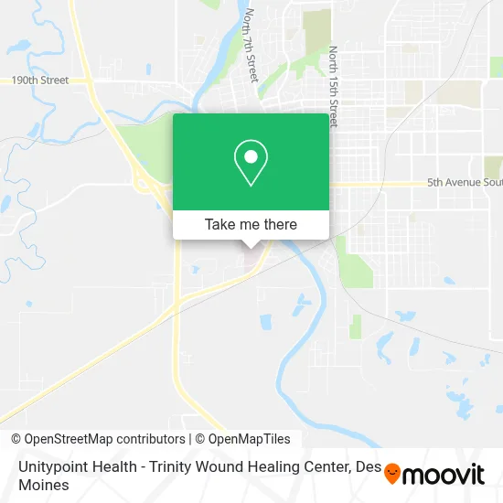 Unitypoint Health - Trinity Wound Healing Center map