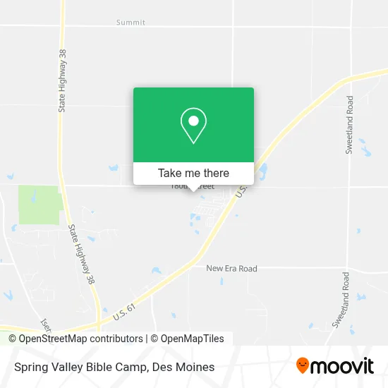 Spring Valley Bible Camp map