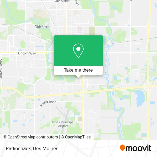 Radioshack map