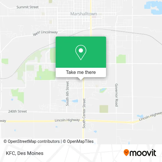 Kfc map