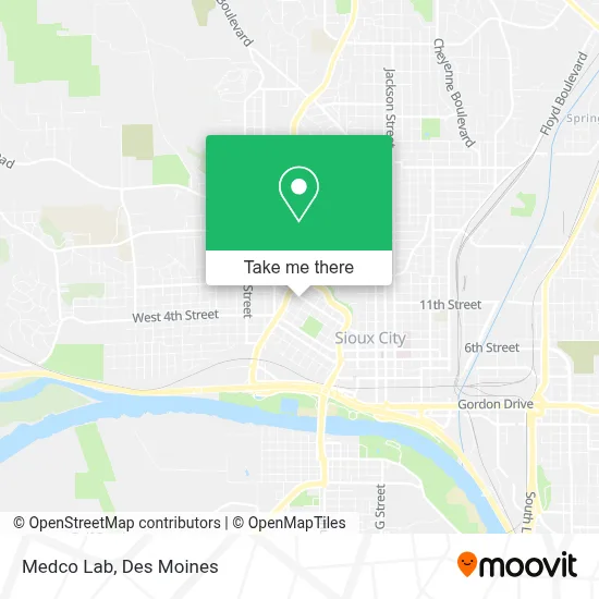 Medco Lab map