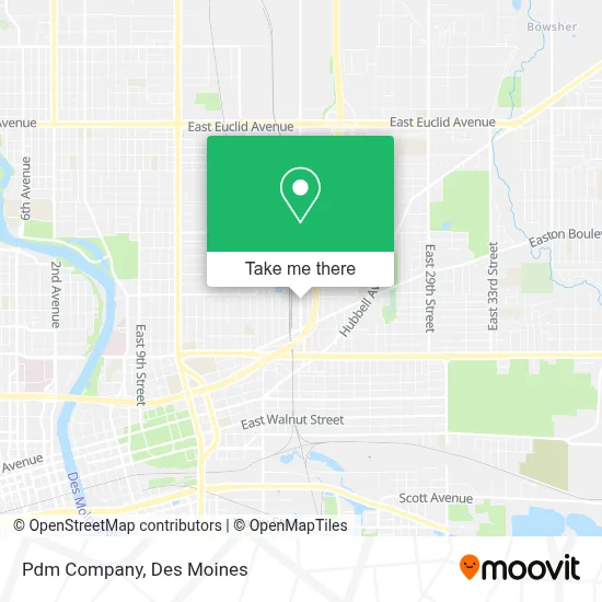 Pdm Company map