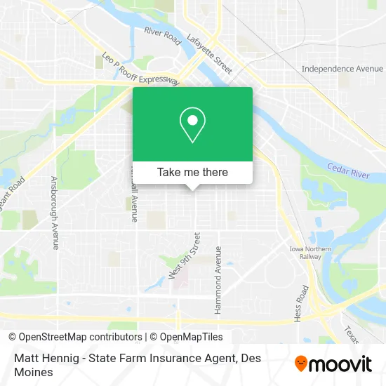 Matt Hennig - State Farm Insurance Agent map