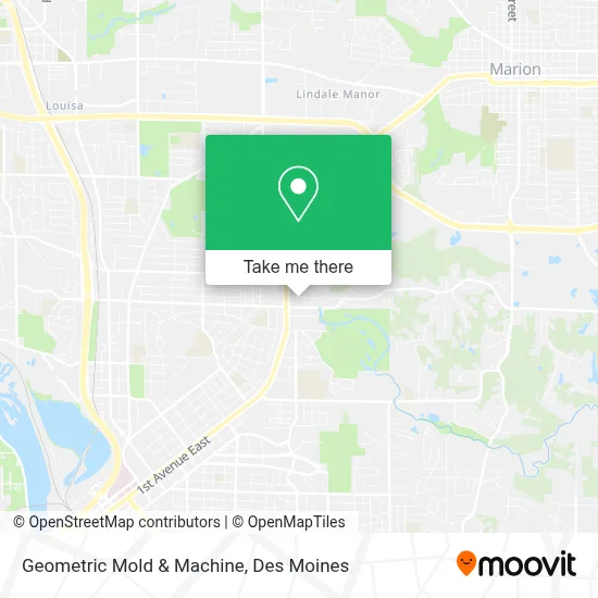Geometric Mold & Machine map