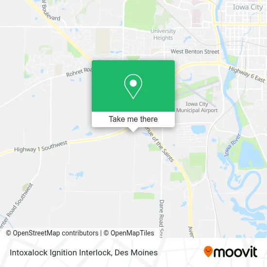 Intoxalock Ignition Interlock map