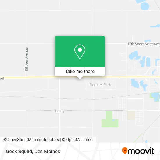 Geek Squad map