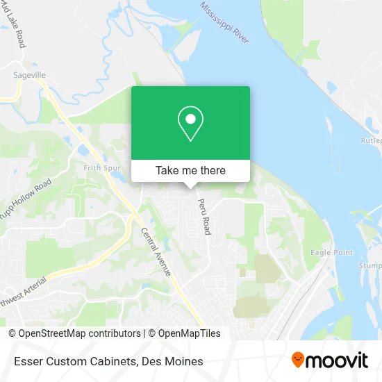 Esser Custom Cabinets map