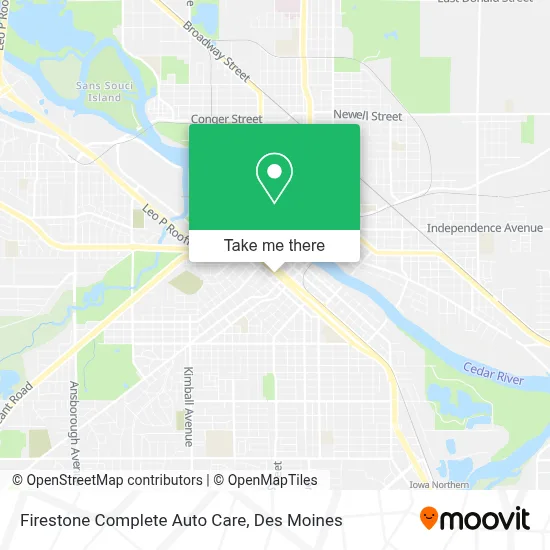 Firestone Complete Auto Care map