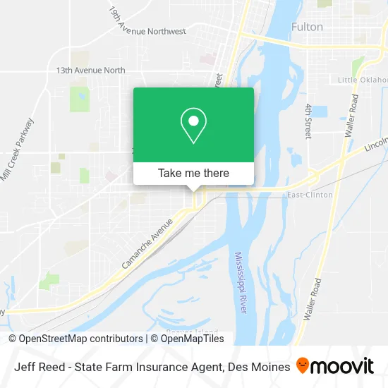 Jeff Reed - State Farm Insurance Agent map