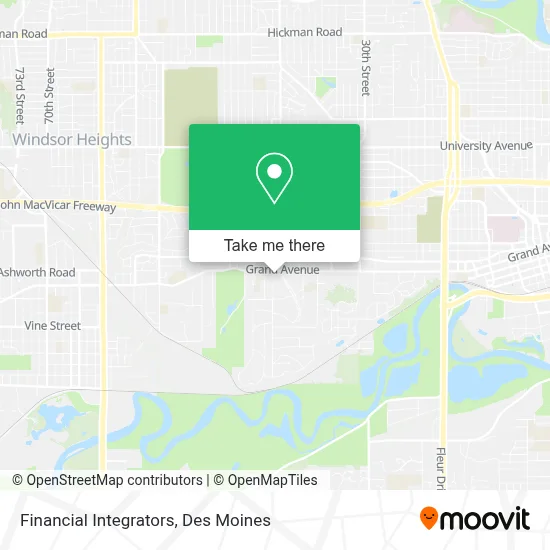 Financial Integrators map
