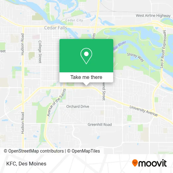 Kfc map