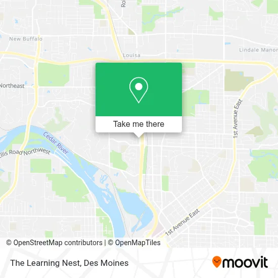 The Learning Nest map