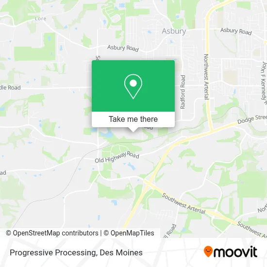 Progressive Processing map