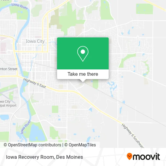 Iowa Recovery Room map