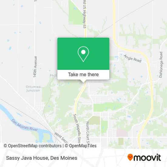 Sassy Java House map