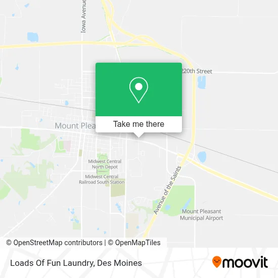 Loads Of Fun Laundry map