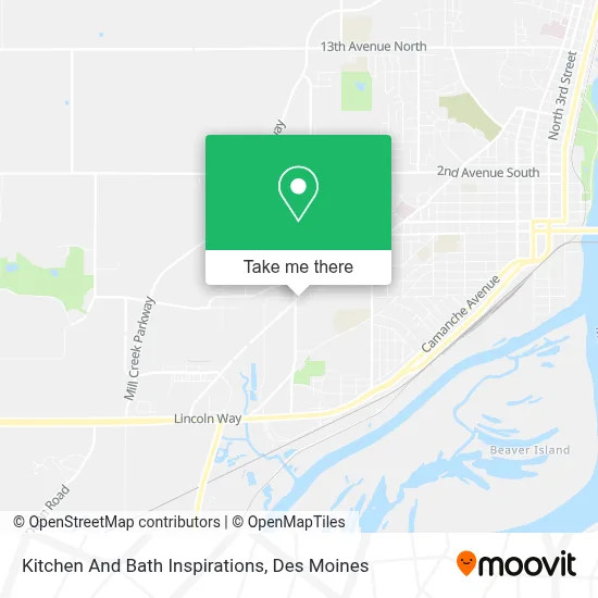 Kitchen And Bath Inspirations map