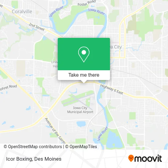 Icor Boxing map