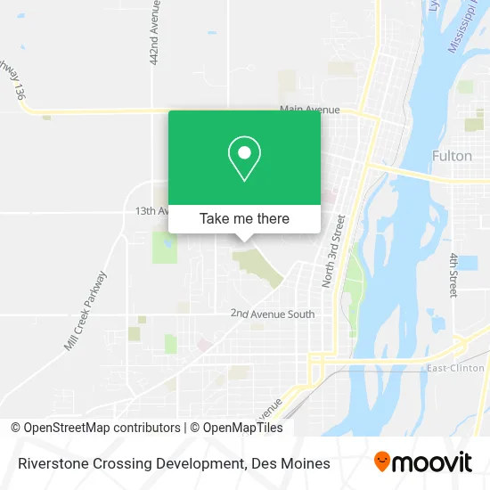 Riverstone Crossing Development map