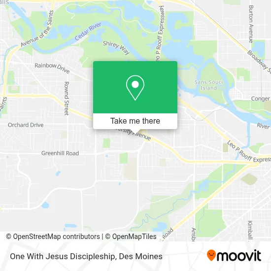 One With Jesus Discipleship map