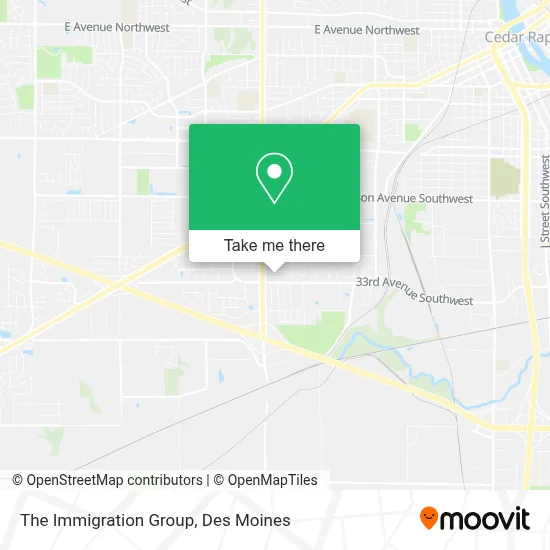 The Immigration Group map