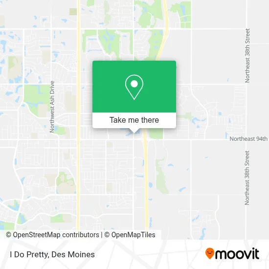 I Do Pretty map