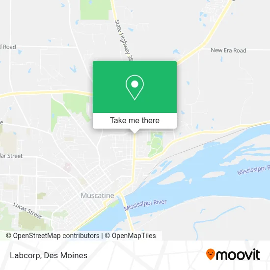 Labcorp map