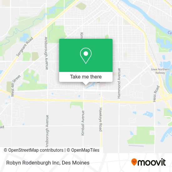 Robyn Rodenburgh Inc map
