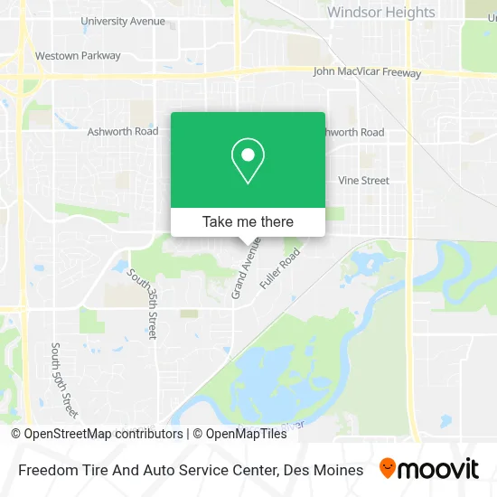 Freedom Tire And Auto Service Center map
