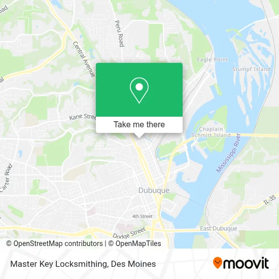 Master Key Locksmithing map