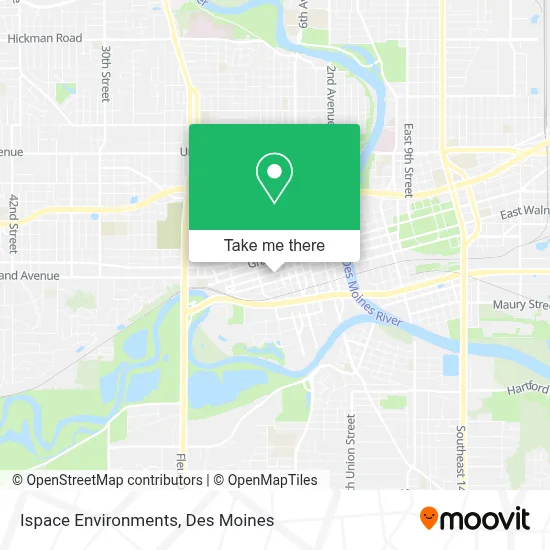 Ispace Environments map